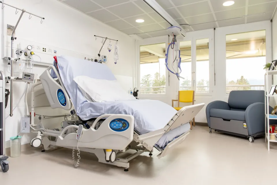 chambre pour les patients cérébrolésés