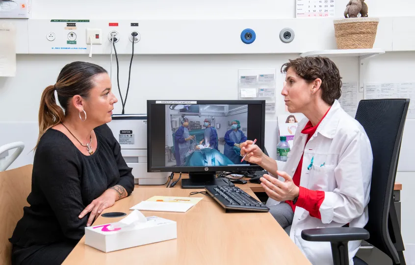 Entretien individuel au Centre des cancers gynécologiques