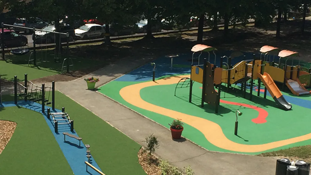 Un jardin pour tous à l'hôpital des enfants