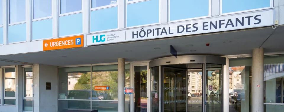 Photo de l'Hôpital des enfants des HUG - Copyright : Louis Brisset - HUG