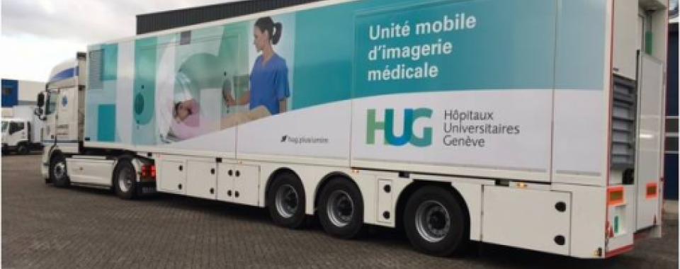 Unité mobile d'imagerie médicale - HUG